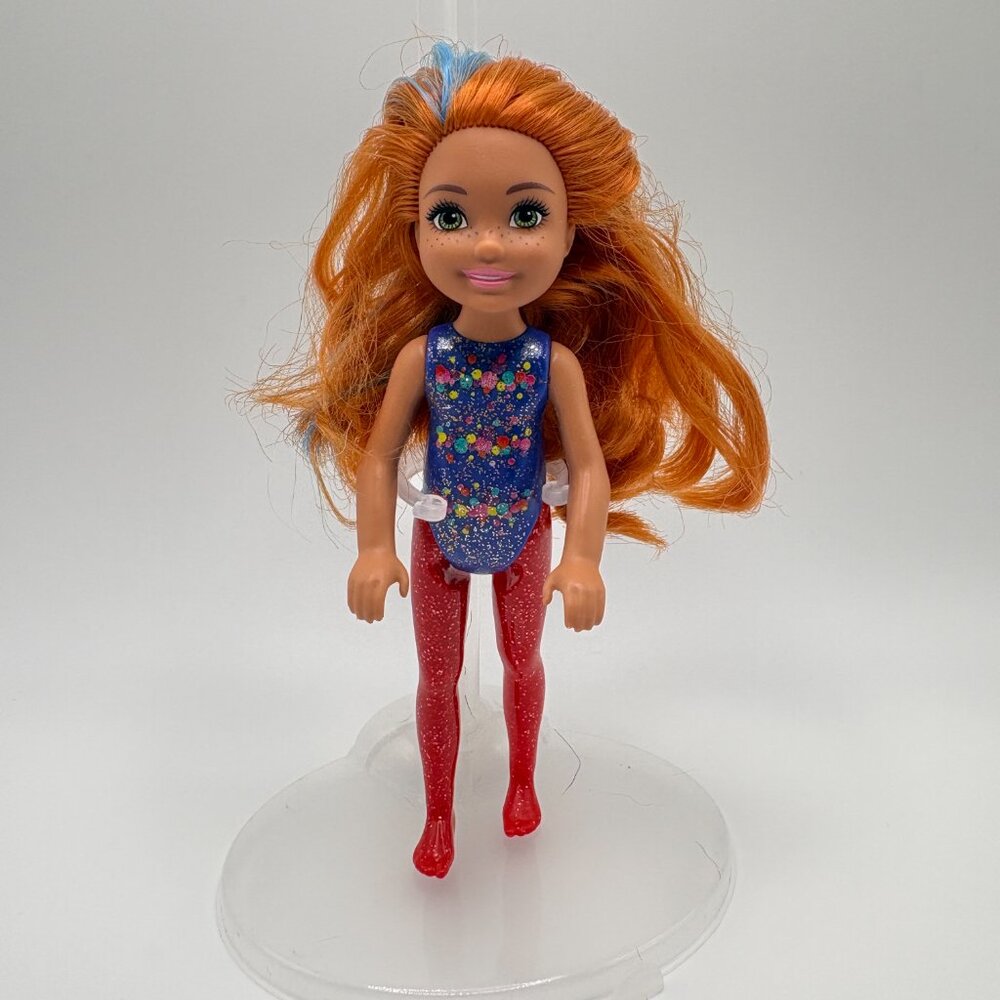 Barbie Color Reveal Chelsea Doll Red Glitter Legs (GTT26) (SKU: 574TO)